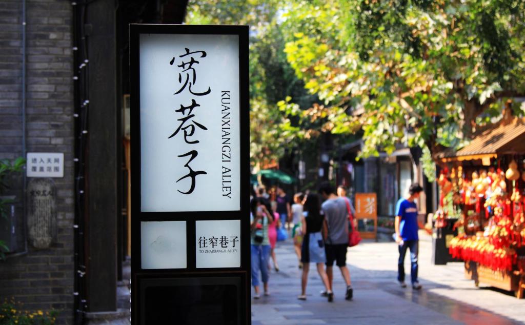成都市區(qū)，逛吃之旅
