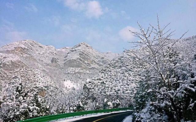 北京出發(fā)冰瀑泡溫泉2日自駕游：玉渡山冰雪之約、享私湯溫泉、探樣邊長城之旅