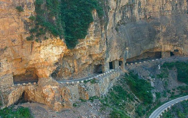 北京出發(fā)河南4日自駕游：昆山掛壁公路、太行十六拐4日自駕南太行