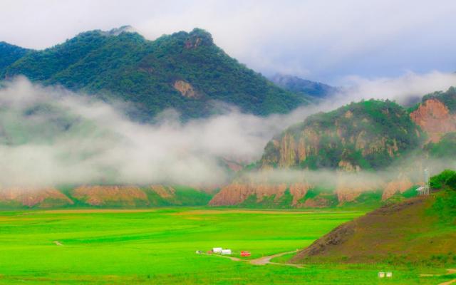 青島出發(fā)東北長(zhǎng)白山7天+2晚輪渡自駕游：綠江村-小韭菜溝-望天鵝-鴨綠江-天池5日游